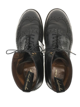 foot the coacher◆レースアップブーツ/US8/BLK/レザー_画像4