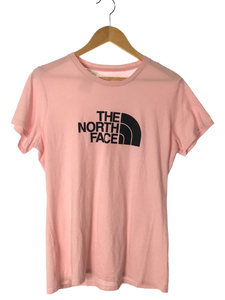 THE NORTH FACE◆Tシャツ/L/コットン/PNK/NF0A3VI7D59/使用感有