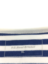 F.C.R.B.(F.C.Real Bristol)◆長袖Tシャツ/XL/コットン/BLU/ボーダー/FCRB-150018_画像3