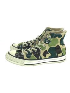 CONVERSE◆ALL STAR/ハイカットスニーカー/US7.5/マルチカラー/キャンバス/カモフラージュ