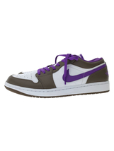 NIKE◆Air Jordan 1 Low/ローカットスニーカー/27.5cm/BRW/553558-215_画像1