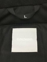 GOLDWIN◆ジャケット/L/ポリエステル/BLK/GSM12459/リアルライドロングジャケット_画像3