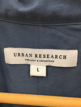 URBAN RESEARCH◆シャツ/L/コットン/BLU_画像3