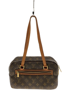 LOUIS VUITTON◆ハンドバッグ/レザー/BRW/モノグラム/M51182/ルイヴィトン