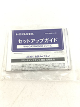 I・O DATA◆パソコン周辺機器 WN-DAX1800GR_画像7