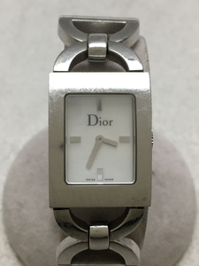 Christian Dior◆クォーツ腕時計/アナログ/ステンレス/SLV/SLV/D78-109