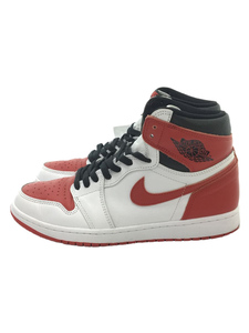 NIKE◆AIR JORDAN 1 RETRO HIGH OG_エアジョーダン 1 レトロ ハイ OG/27.5cm/RED