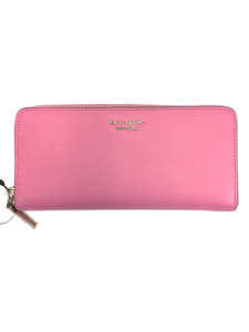 kate spade new york◆長財布/レザー/PNK/無地/レディース/PWRU7245