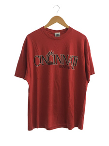 MADE IN USA/CICINNATI BEARCATS/Tシャツ/XL/コットン/RED/プリント