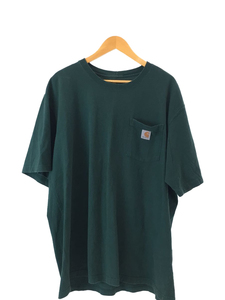 Carhartt◆Tシャツ/XL/コットン/GRN/無地/48121