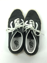 VANS◆ローカットスニーカー/US9.5/BLK/レザー/500714_画像3