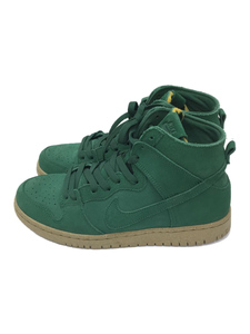 NIKE◆ナイキ/ハイカットスニーカー/25cm/GRN/DQ4489-300/DUNK HIGH PRO DECON