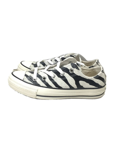 CONVERSE◆SUEDE ALL STAR US ZEBRA OX/ローカットスニーカー/22.5cm/WHT/スウェード