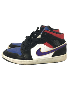 NIKE◆AIR JORDAN 1 MID SE/エアジョーダン1ミッドSE/ブラック/852542-005/26.5cm