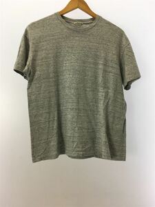 AURALEE◆Tシャツ/4/コットン/GRY/無地/A00T01ST