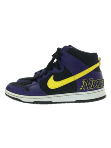 NIKE◆DUNK HI PRM EMB_ダンク ハイ プレミアム エンベデッド/28cm/PUP/レザー