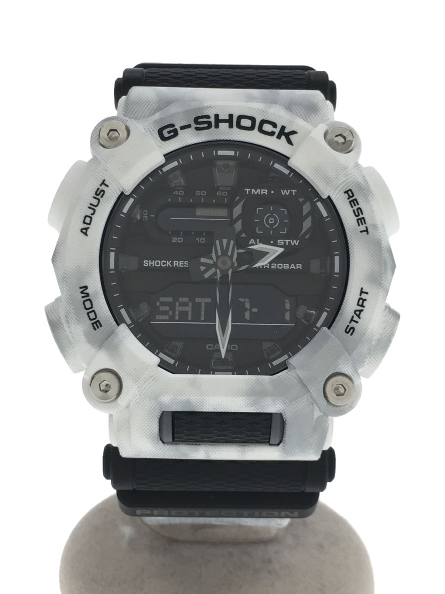 CASIO◇クォーツ腕時計_G-SHOCK/デジタル/ラバー/GRY/WHT/GA-900GC-7AJF-