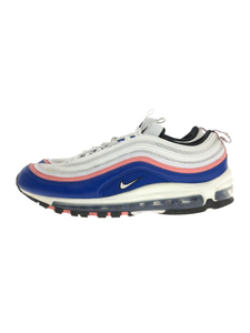 NIKE◆AIR MAX 97/エアマックス/ローカットスニーカー/28cm/ホワイト/ブルー/ピンク/921826-107