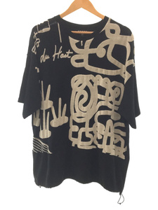 gomme◆Tシャツ/M/コットン/BLK