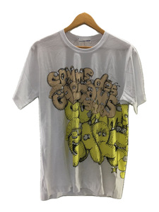 COMME des GARCONS SHIRT◆Tシャツ/L/コットン/WHT/FH-T005