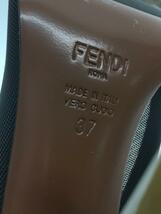 FENDI◆パンプス/37/BLK/ソックス_画像5