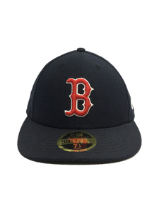 NEW ERA◆BOSTON/7 1/2/NVY/ポリエステル