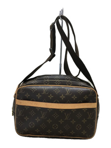 LOUIS VUITTON◆モノグラム/リポーターPM/ショルダーバッグ/PVC/BRW/総柄/M45254/SP1025