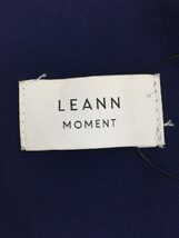 leann moment/5520064003-0/半袖ワンピース/ポリエステル/ネイビー_画像3