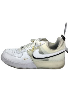 NIKE◆ローカットスニーカー/26cm/WHT/DQ7669-100/AIR FORCE 1 REACT WHITE