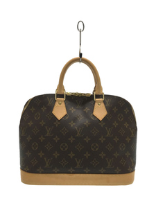 LOUIS VUITTON◆アルマモノグラムハンドバッグ/レザー/BRW/M51130