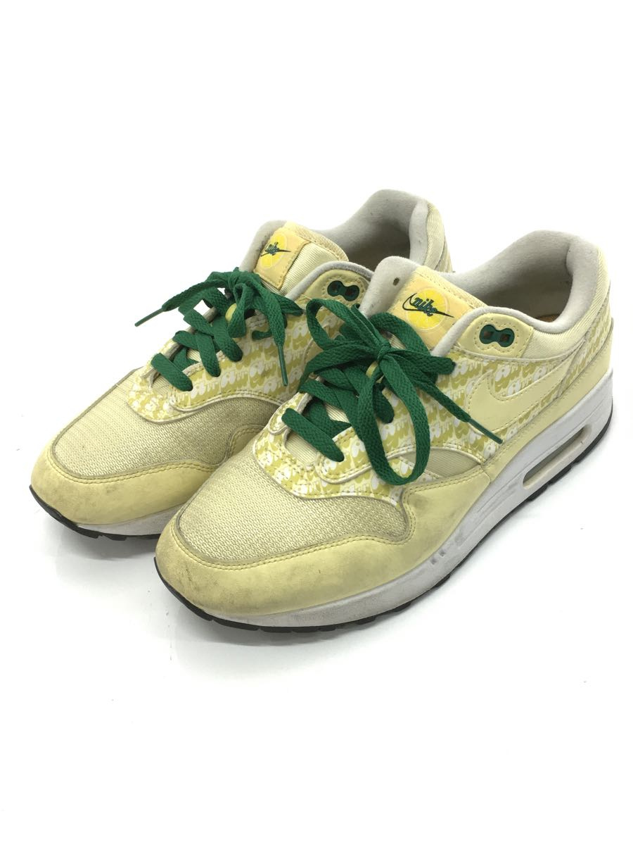 NIKE◇AIR MAX 1 PRM_エア マックス 1 プレミアム/26.5cm/イエロー