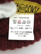 NEWYORK HAT&CAP CO.◆ニットキャップ/-/アクリル/BRD/無地/メンズ_画像5