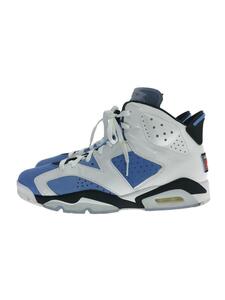 NIKE◆AIR JORDAN 6 RETRO_エアジョーダン 6 レトロ/29cm/BLU