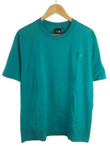 THE NORTH FACE◆S/S SILHOUETTE TEE/Tシャツ/XL/コットン/GRN/無地/nt31948