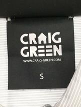 CRAIG GREEN◆長袖シャツ/S/コットン/BLU/ストライプ_画像3