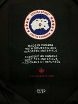 CANADA GOOSE◆ダウンジャケット/XS/ポリエステル/BLK/無地/4660M_画像3