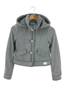 TOCCA* duffle coat / fleece /160cm/ cotton / gray 