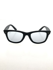 Ray-Ban◆サングラス/ウェリントン/BLK/BLU/メンズ/RB2140-F 901-S/R5/×Takuya Kimura