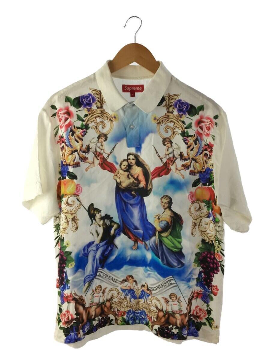 Supreme◇半袖シャツ/M/シルク/WHT/無地 | nort.swiss