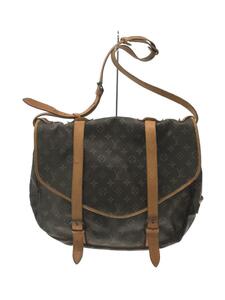 LOUIS VUITTON◆ショルダーバッグ/レザー/BRW/総柄/M42252