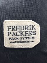 FREDRIK PACKERS◆リュック/ナイロン/BLK/無地_画像5