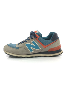 NEW BALANCE◆ML574/グレー/27cm/GRY