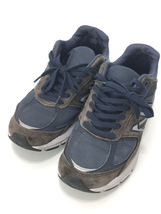 NEW BALANCE◆M990//ネイビー/25.5cm/NVY_画像2