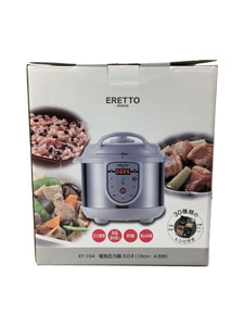 ERETTO/調理家電その他/エレットモノ/電気圧力鍋/3L/4合炊き/