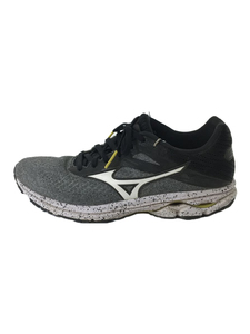 MIZUNO◆ローカットスニーカー/25.5cm/BLK