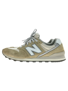 NEW BALANCE◆996/ローカットスニーカー/23.5cm/ベージュ/スウェード/WL996CA2