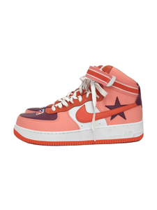 NIKE◆LAB AIR FORCE 1 HI / RT/ラボエアフォース ハイ/ピンク/AQ3366-601/28.5cm/