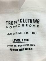TROPHY CLOTHING◆Tシャツ/46/コットン/WHT/XXXL_画像3