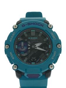 CASIO◆クォーツ腕時計_G-SHOCK/アナログ/ラバー/BLK