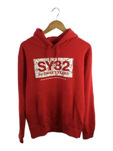 SY32 by SWEET YEARS◆ジップパーカー/M/コットン/RED/EJ454036SY